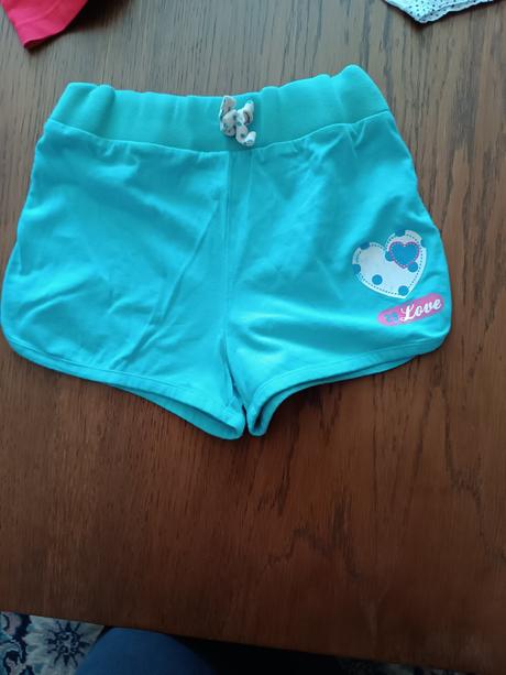 Kraťasy 3ks a trištvrťáky, h&m,110