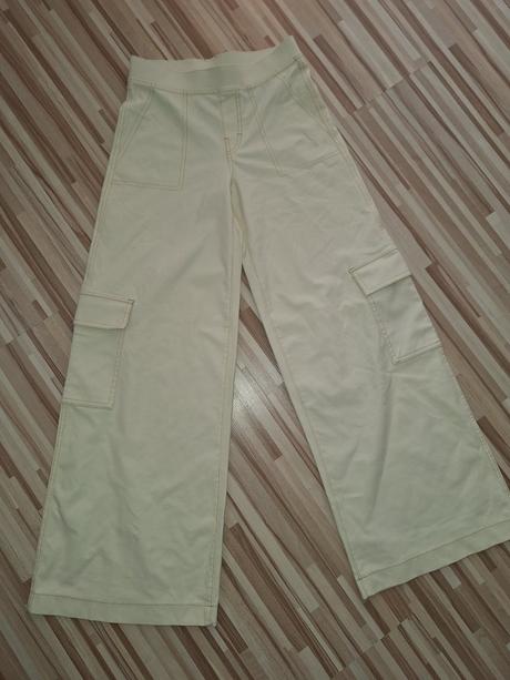 Moderné široké nohavice, h&m,152