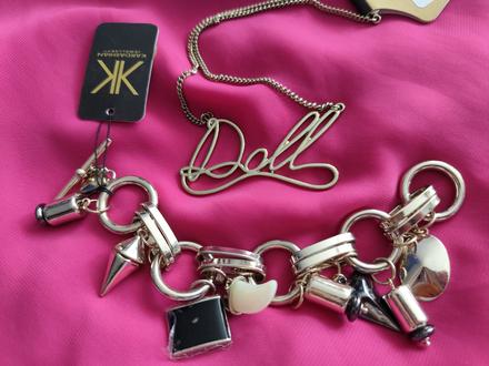 Náramok+ retiazka z kolekcie kardashian, 