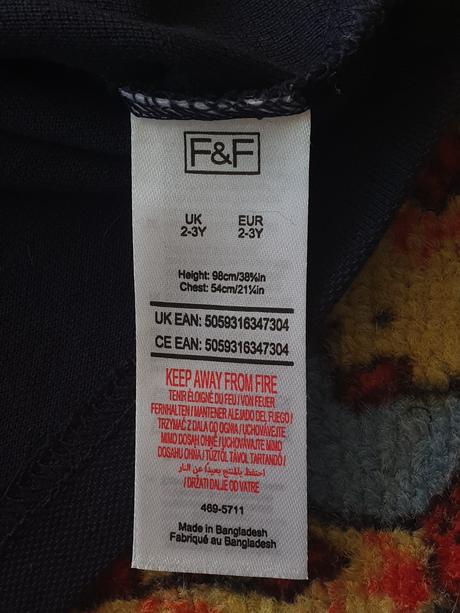 Tričko s krátkym rukávom, f&f,98