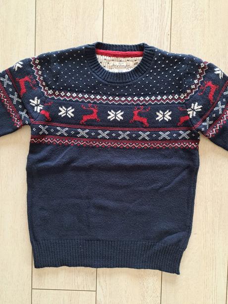 Zimny pulover, h&m,134