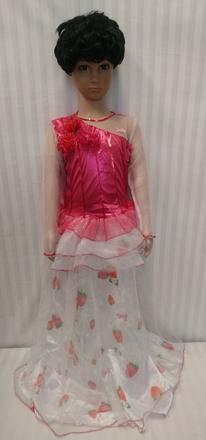 Kostým princess barbie, 5-7r, 110-128 cm,