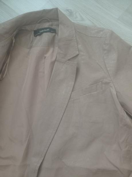 Koženkové sako zara, zara,l