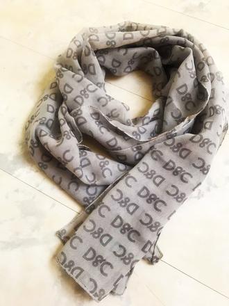 Luxusná šatka okolo krku d&g, xl