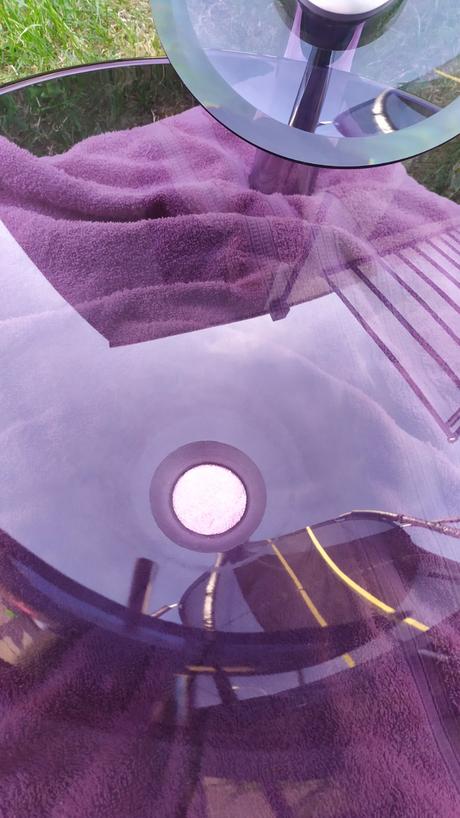 2 ks umývadlo zo skla plus batérie a montážne krúž,