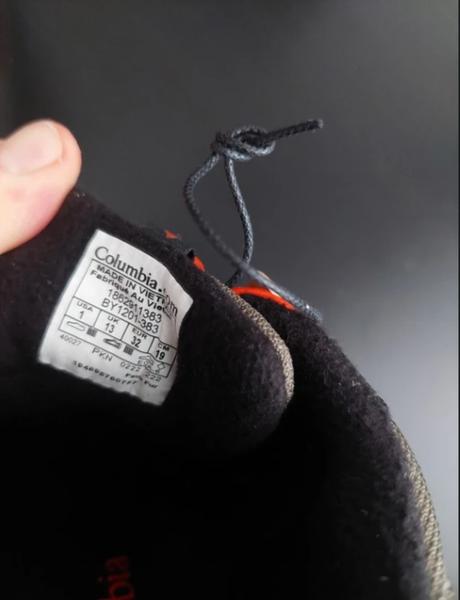 Detské topanky columbia youth firecamp mid 2 wp, columbia,32