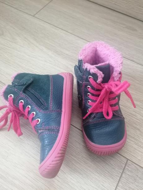 Protetika - zimné barefootové topánky amis fuxia, protetika,23