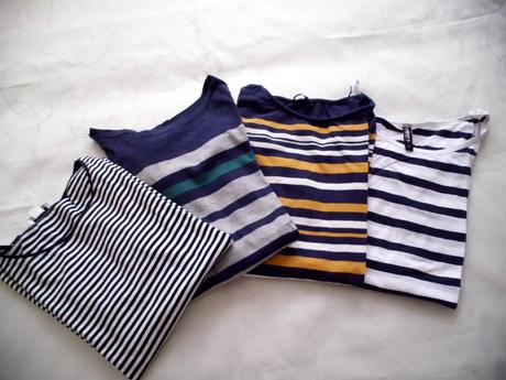 Pásik tričká, f&f,m