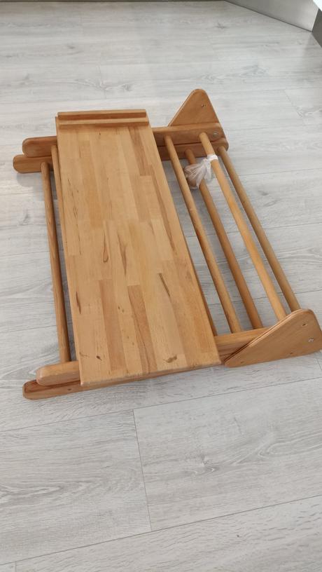 Piklerov trojuholník, drevený, skladací, 