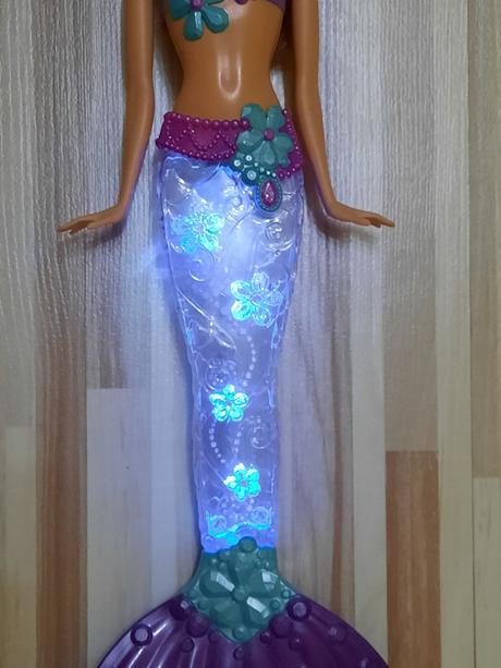 Barbie bruneta morská víla panna mermaidia, 