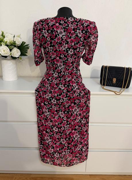 H&m kvetinové šaty elegantné, h&m,s