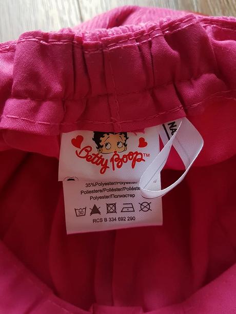 Podšitá šiltovka betty boop 53-55cm, 110