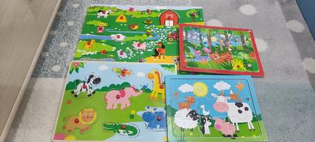 Drevené skladačky, 