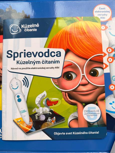 Kuzelne citanie 2 knihy a interaktivne pero, 