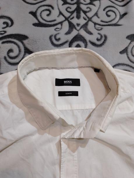 Hugo boss slim fit pánska košeľa -l, hugo boss,l