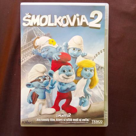 Dvd šmolkovia,