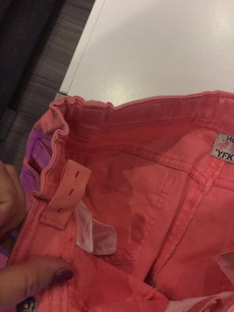 Nové rifle, veľ. 146+legíny, spolu 6 eur, kik,146