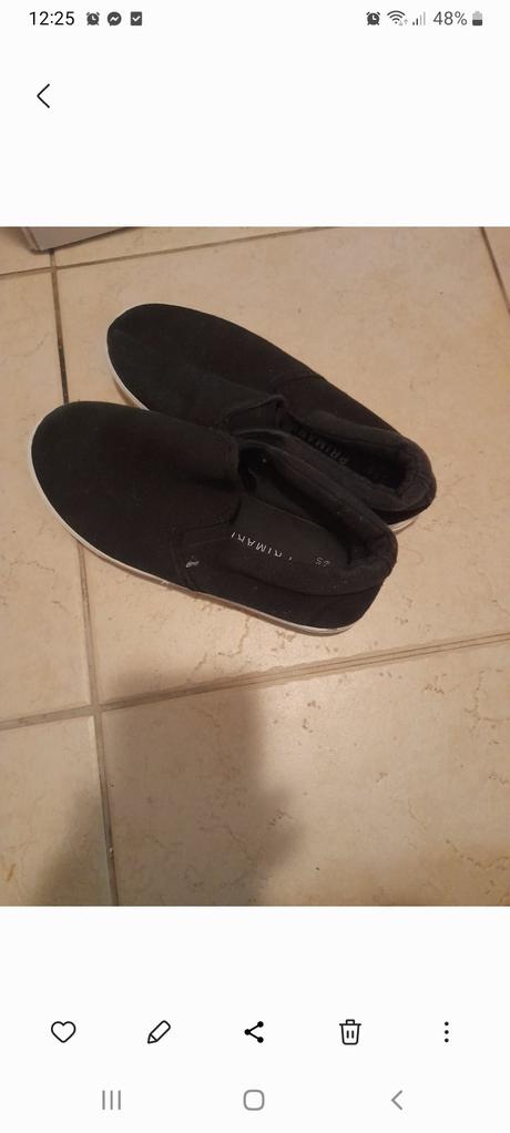 Plátenky čierne, primark,32