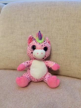 Plysovy konik unicorn,