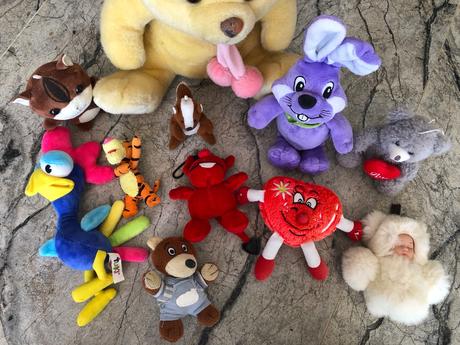 Plyšové zvieratká,