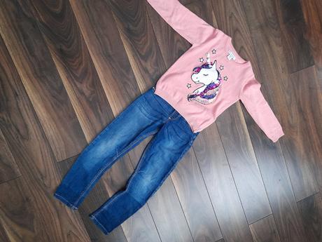 Rifle + svetrik 4-5 rok, f&f,116