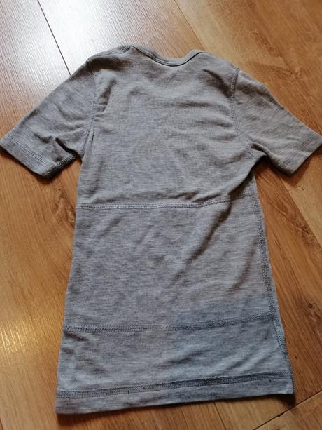 Sivé basic tričko, alive,110