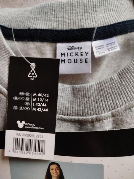 Tepláková mikina oversize disney, disney,40