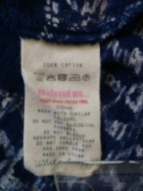 Dámsky predĺžený bavlnený top, white stuff, m