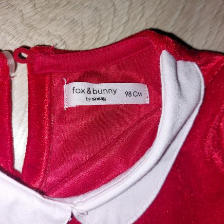 Šaty 2x, fox & bunny,98