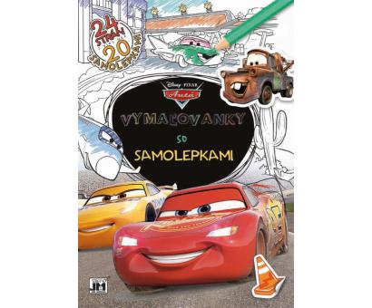 Maľovanka cars+ samolepky, 