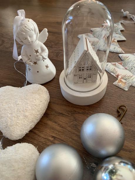 Vianočný set veľký- strieborný, 