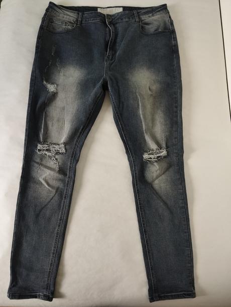 Pánske tmavomodré rifle, xl