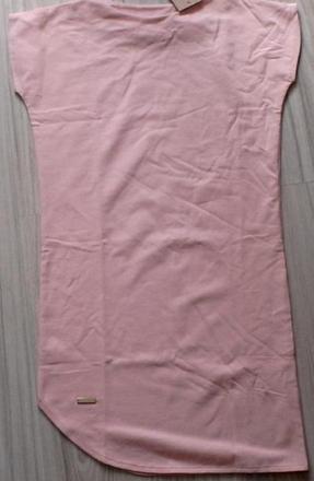 Elastické svetloružové minišaty zn.peekaboo, l/xl, l