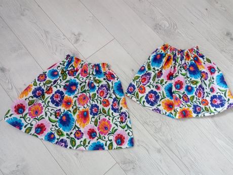 Detská folklórna sukňa, <50 - 188