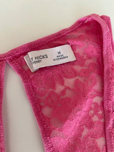 Ruzove tielko gilly hicks, abercrombie&fitch,s