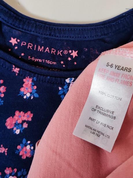 Tričká, primark,116