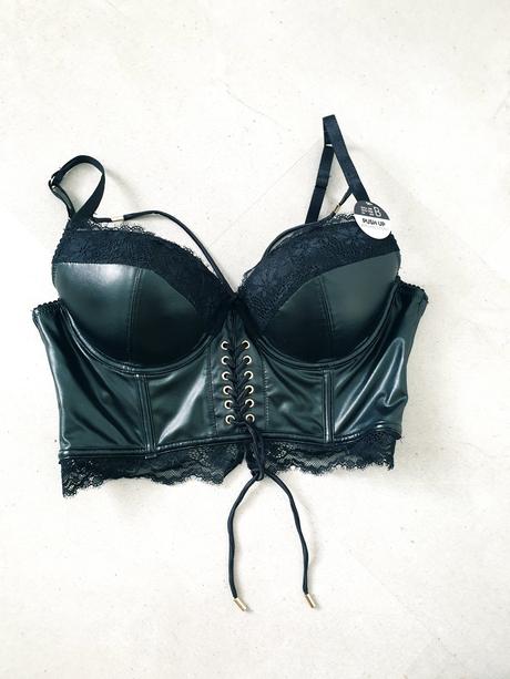 Koženková podprsenka 85b, new yorker,85b