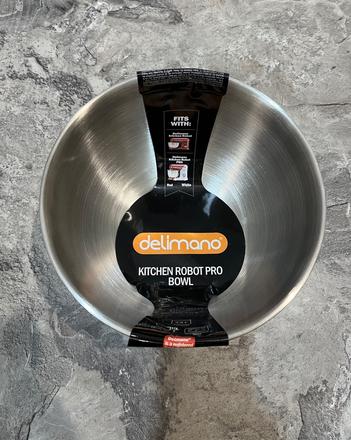 Delimano pro nová nerezová misa na kuchynský robot, 