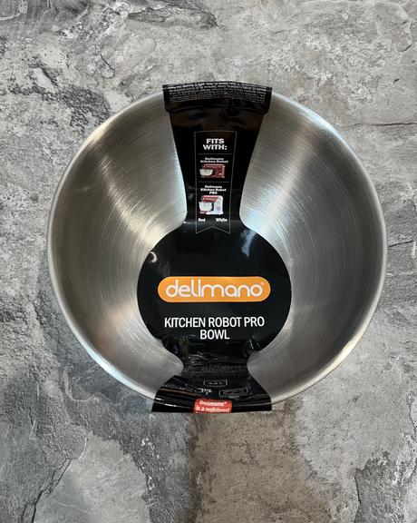 Delimano pro nová nerezová misa na kuchynský robot,
