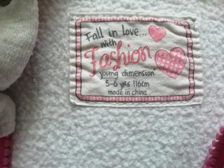 Dievčenské mikiny, 116