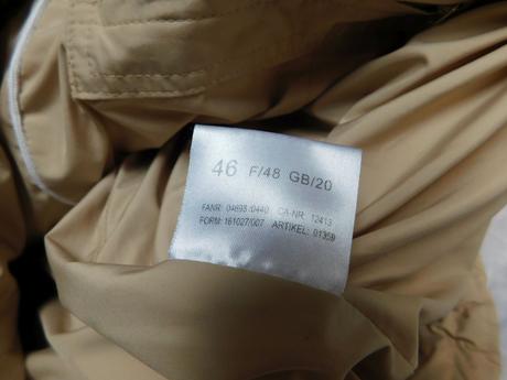 Luxusna zimna perova bunda, 46