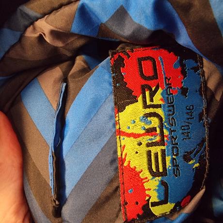 Zimna vatovana bunda 140/146, lewro,140