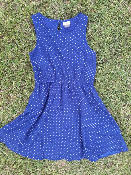 Zľava. šaty modré f&f velk. 8/9 rokov., f&f,128