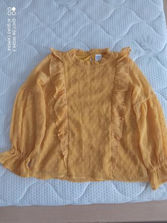 Blúzka s volánikmi, lindex,128