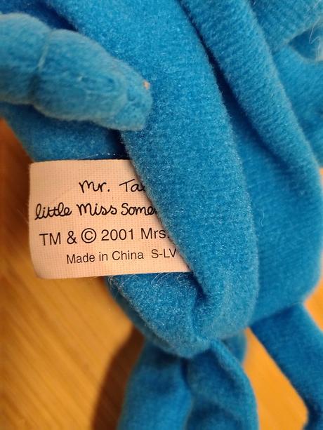 Retro plyšáky mr. men & little miss, mcdonald's, 