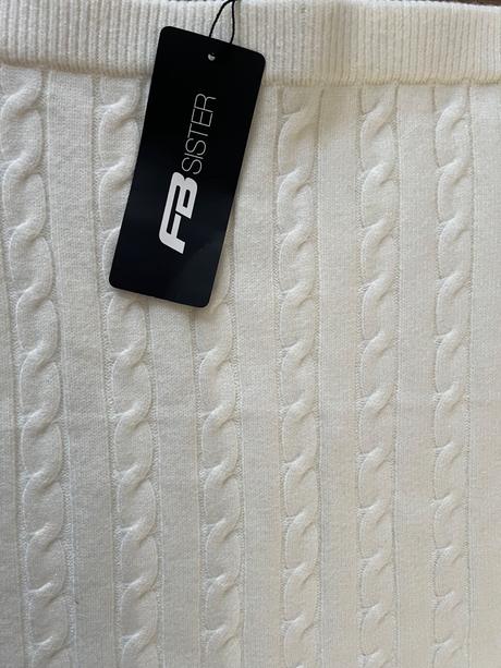 Pletená sukňa, fishbone,l