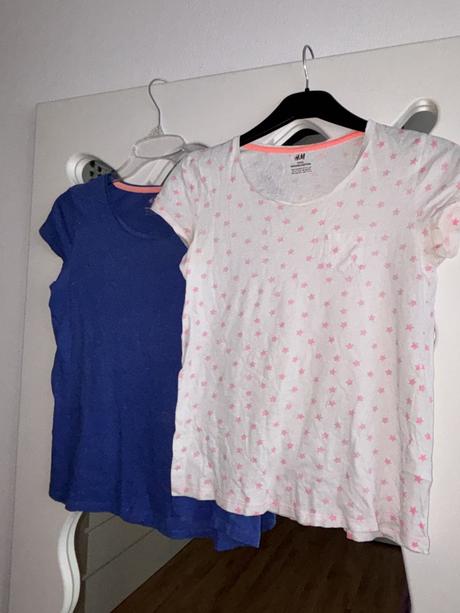 2 x tričko h&m 158/164, h&m,164