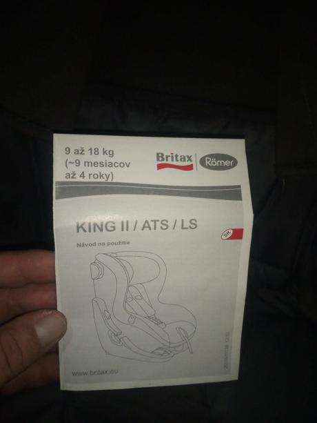 Autoseďačka britax rozmer king ii, römer