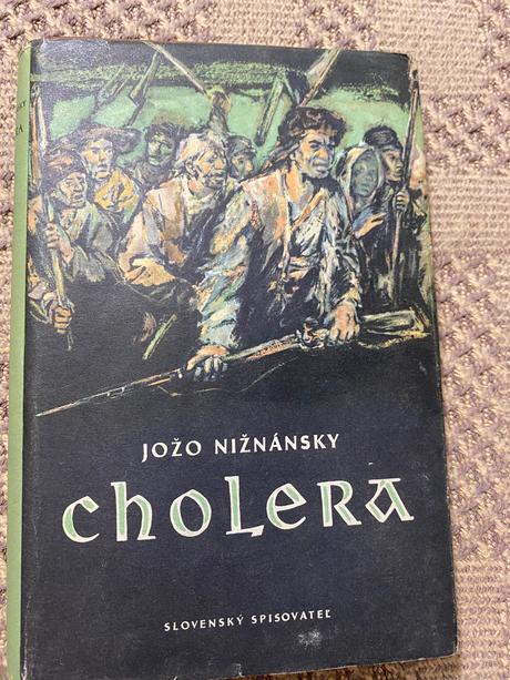 Stará retro kniha jožo nižnánský  cholera 1958, 