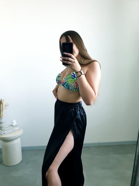 Letné nohavice s rozparkami xs/s, xs